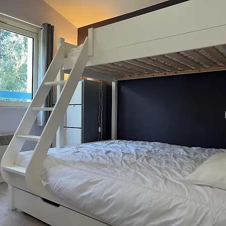 Сasa de vacaciones Climatisee 5 Pers, 450m Plages Nauzan Et Conseil, Terrasse 48m², Parking, Bbq, 2 - Fr-1-539-58 *